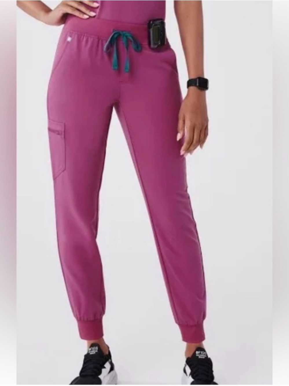 Figs Women’s Bright Fuchsia Zamora Jogger Scrub Pants XL